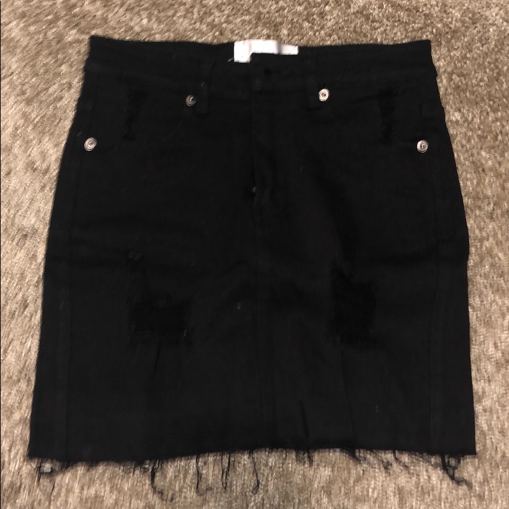 Denim skirt